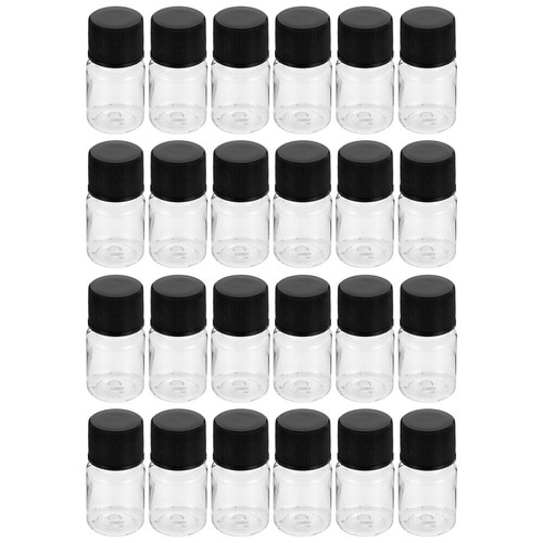 50 Pcs Bottles Liquid Sample Bottle Essential Oil Vial Liquid Sealing Bottle