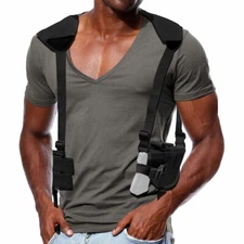 Concealed Carry Under Arm Shoulder Holster Adjustable Gun Pouch for Glock Series