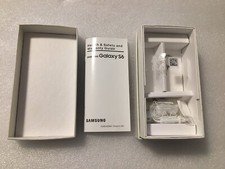 Samsung Galaxy S6 Empty Box Guide, Key, And Earbuds No Phone