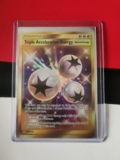 Pokemon Triple Acceleration Energy 234/214  Gold Secret Rare - Unbroken Bonds - on eBay