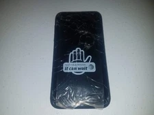 HTC First - 16GB - Black AT&T For Parts only, Cracked Screen