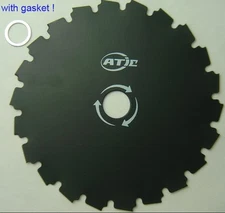 NEW 8" BRUSH CUTTER TRIMMER BLADE 22 TOOTH 1" or 20mm arbor FREE SHIPPING