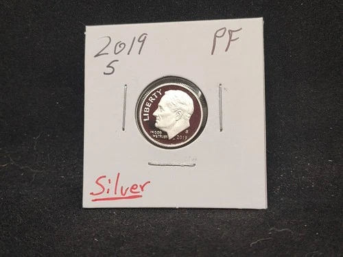 2019 s silver proof roosevelt dime