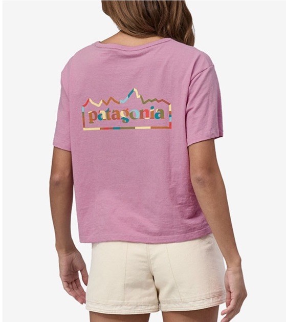 Patagonia Womens T-Shirt Short Sleeve Unity Fitz Logo Responsibili-Tee Sz M NEW thumbnail 3