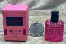 Born In Roma Donna  Valentino Extradose Parfum 0.2 Fl Oz/6ml Splash Mini