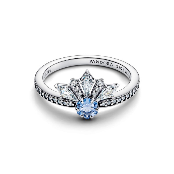 Pandora Disney Elsa Diadem-Ring Silber Zirkonia GrößE-image