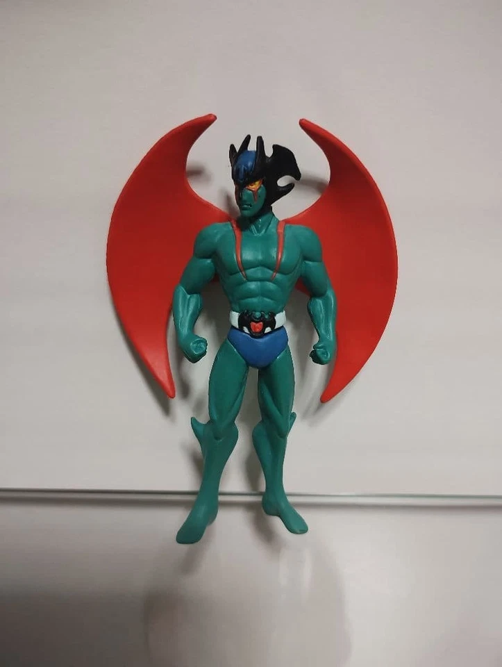 Figura de acción HG Devil Man, 15 cm, alada, muscular, usada Foto 2 de 4