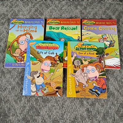 Wild Thornberrys Nickelodeon Gift Gab One Kind Wildlife Tales Home 5 Book Lot