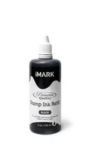 Premium Refill Ink for Self-Inking Stamps, Daters and Stamp Pads (4 oz, Black)
