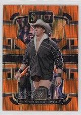 2024 Panini Select WWE Concourse Orange Flash Prizm John Bradshaw Layfield 02l5