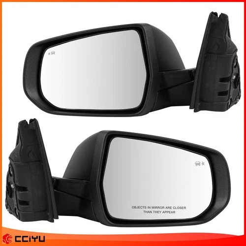 12 Pins Mirror Set Driver LH Passenger RH Side for 16-2021 Chevrolet Malibu