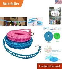 Durable Windproof Nylon Clothesline - Travel  Home Laundry Solutions in 3m  5m