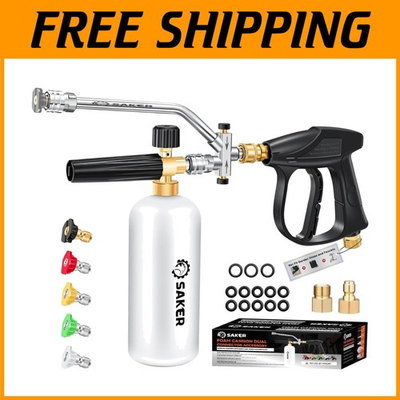#ad Dual Connector Foam Cannon Kit for Pressure Washer $112.46