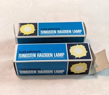 2 SYLVANIA Tungsten Halogen Lamp DWY 650W 120V Projector  Professional New