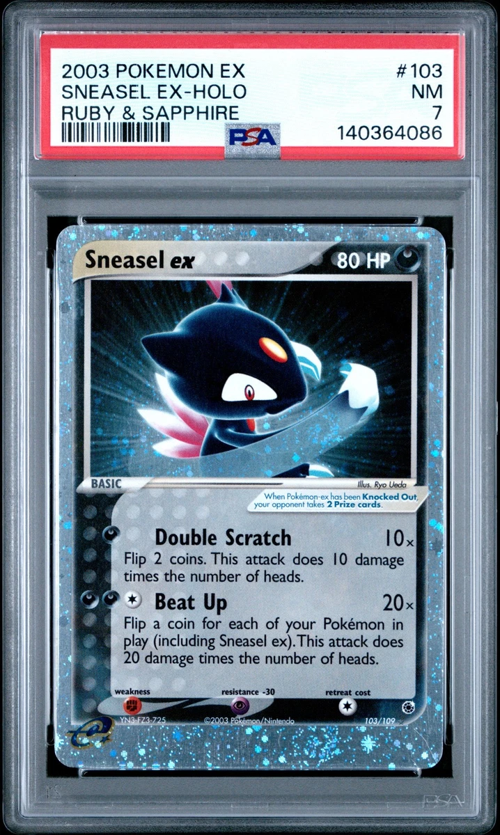 Sneasel ex Pokémon TCG Cards for sale | eBay