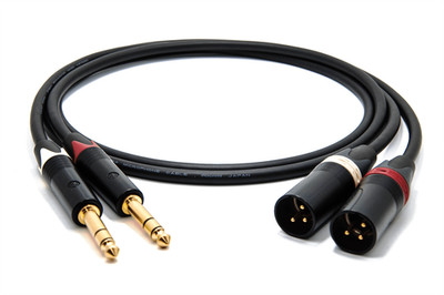 enoaudio Mogami 2534 Stereo Paar (L,R) Kabel | Neutrik Gold 6,3mm TRS - XLR male