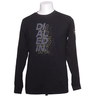 As Colour, Langarmshirt, Größe: M, Staple, Schwarz, Baumwolle/Viskose #b1y