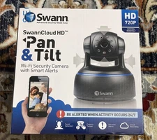 SwannCloud HD Pan & Tilt WiFi Security Camera with Smart Alerts BRAND NEW SEALED