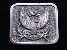 RD07110 VINTAGE 1970s  OERTHER BROTHERS C M TRUCKING  BELT BUCKLE