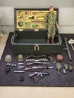 GI JOE 40 Anniversary 2003 HASBRO Footlocke Action Figure Set-Open