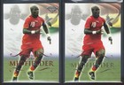 RARE 2011 FUTERA UNIQUE - STEPHEN APPIAH - GHANA - RUBY PARALLEL /450 + BASE