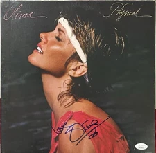🔥🔥 Olivia Newton John Signed Vinyl Autograph Physical Album 🔥
