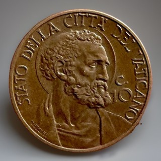 Stato Pontificio 10 Centesimi 1937 Grado GEF