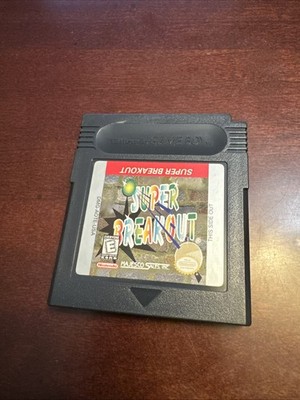 Super Breakout (Nintendo Game Boy Color, 1999) Cartridge Only Tested