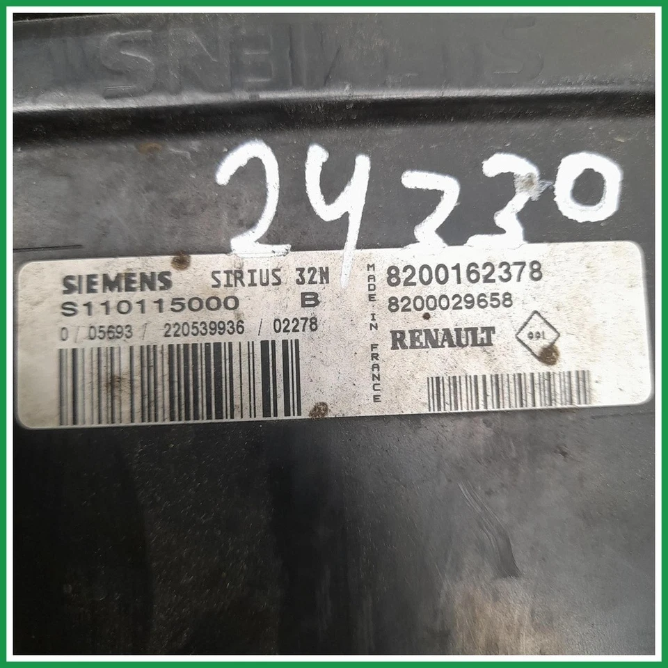 Centralina Iniezione Siemens S110115000 Renault Kangoo I 8200162378 1998 2001   - Immagine 3 di 4