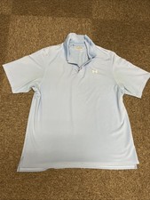 Under Armour Polo Blue 2XL Loose