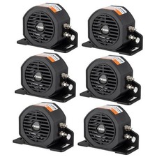 Truck Back up Alarm 6Pcs 110dB 12V-48V DC Car Reverse Alarm Horn Heavy 6Pcs HT