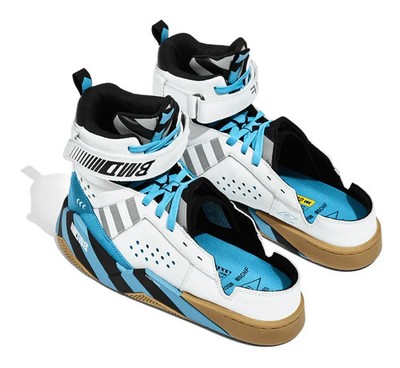 MSCHF BWD High White Black Blue- New in Box! M5 /W6.5