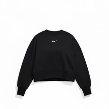 Nike Women's Sporstwear Phoenix Fleece Sweatshirt, Embroidered Logo, NWT, DQ5761