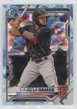 2021 Bowman Sapphire Chrome Prospects Aqua Refractor 55/99 Heliot Ramos 0z42