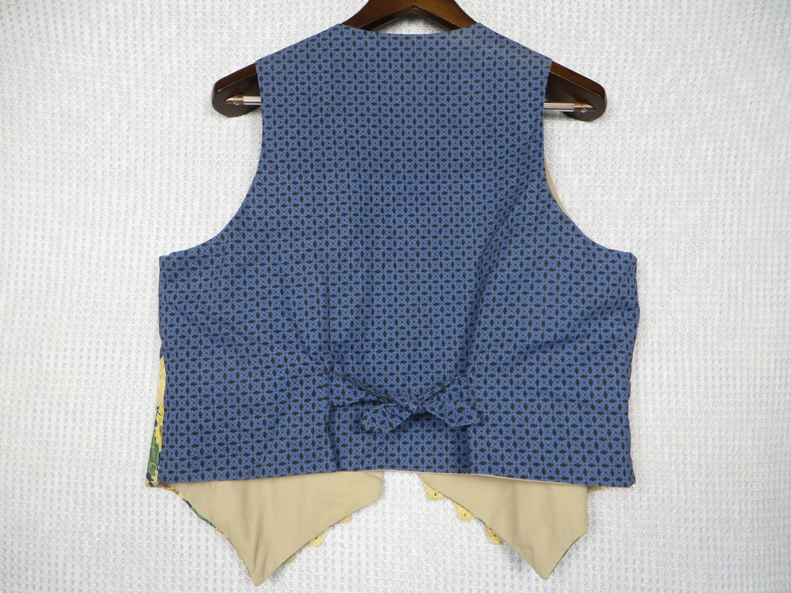 Patchwork Quilted Vest Womens Large Multicolor Su… - image 3