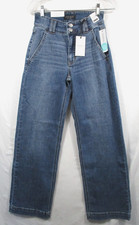 -NWT Judy Blue High Waist Wide Leg Women's Jeans Indigo Sz 1/25
