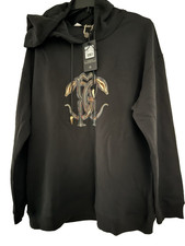 Roberto Cavalli Women's Hoody Sweatshirt Size 46 Length 26.13 " oversized