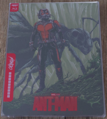 ANT-MAN (2015) - 4K ULTRA HD + BLU-RAY - MONDO Steelbook Edition ZAVVI