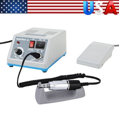 Electric Micromotor Marathon Polisher N3 /Motor Handpiece 35K RPM Dental Lab US