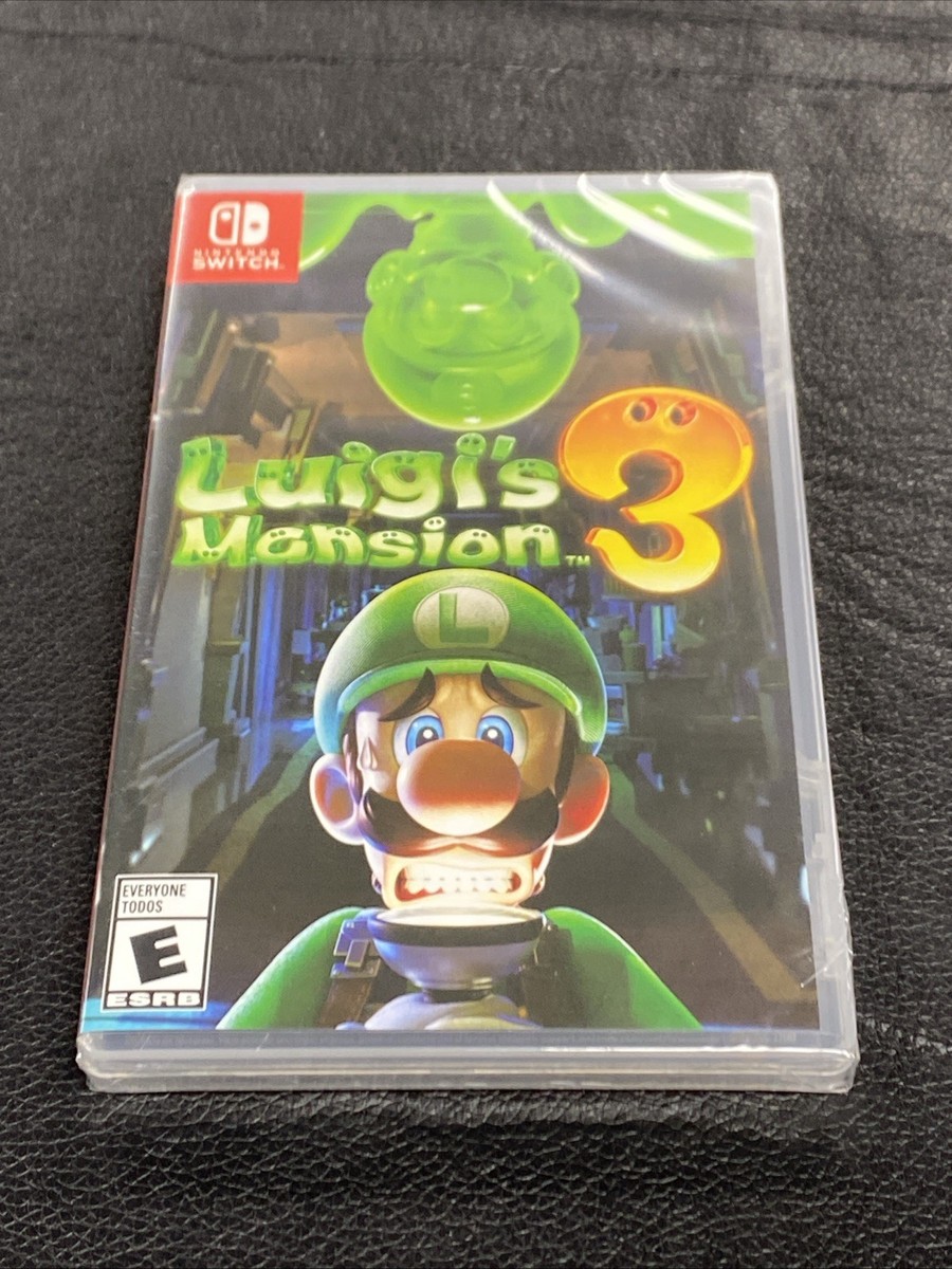 B6 Luigi's Mansion 3 Standard Edition - Nintendo Switch Factory