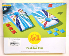 Inflatable Pool Cornhole Bag Toss - Sun Squad
