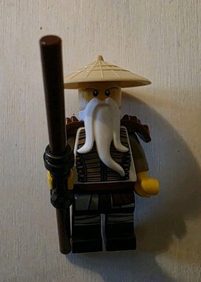 Lego Ninjago White Beard n SenseiWu Minifigur