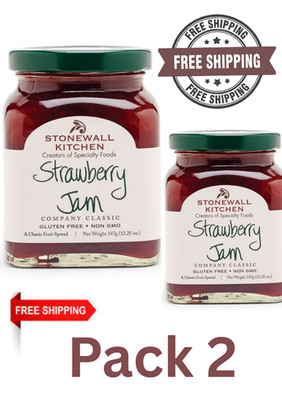 Stonewall Kitchen, non GMO, Strawberry Jam, 12.5 oz. Jar