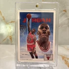 Michael Jordan 1991 Upper Deck The Collector's Choice Checklist Art Card #75