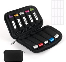 Flash Drive Case USB Storage Case 10 Slots, Portable Thumb Drive USB Holder
