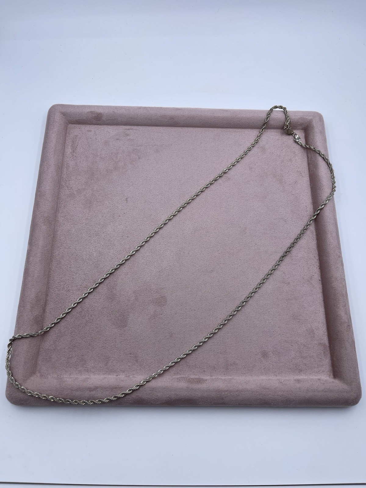 Sterling Silver 925 Solid Braided Chain Necklace … - image 5