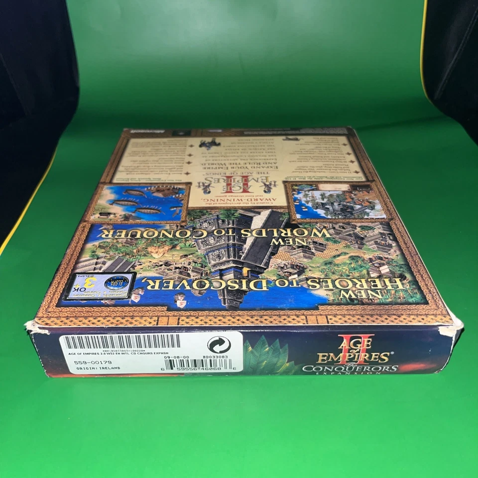 Age of Empires II Conquerors Big Box new not sealed expansion vintage Microsoft - Image 4 of 4