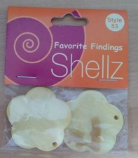 Pailletten Shellz Nr.53 / Pailetten Kn&ouml;pfe Perlen Aufn&auml;hen Basteln Verzieren
