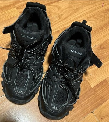 Balenciaga Black Track Sneakers Men s 11US [Great Quality/Slightly-Used]