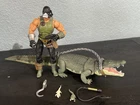 GI Joe Classified CROC MASTER & FIONA Crocodile Figures 6" Hasbro - COMPLETE